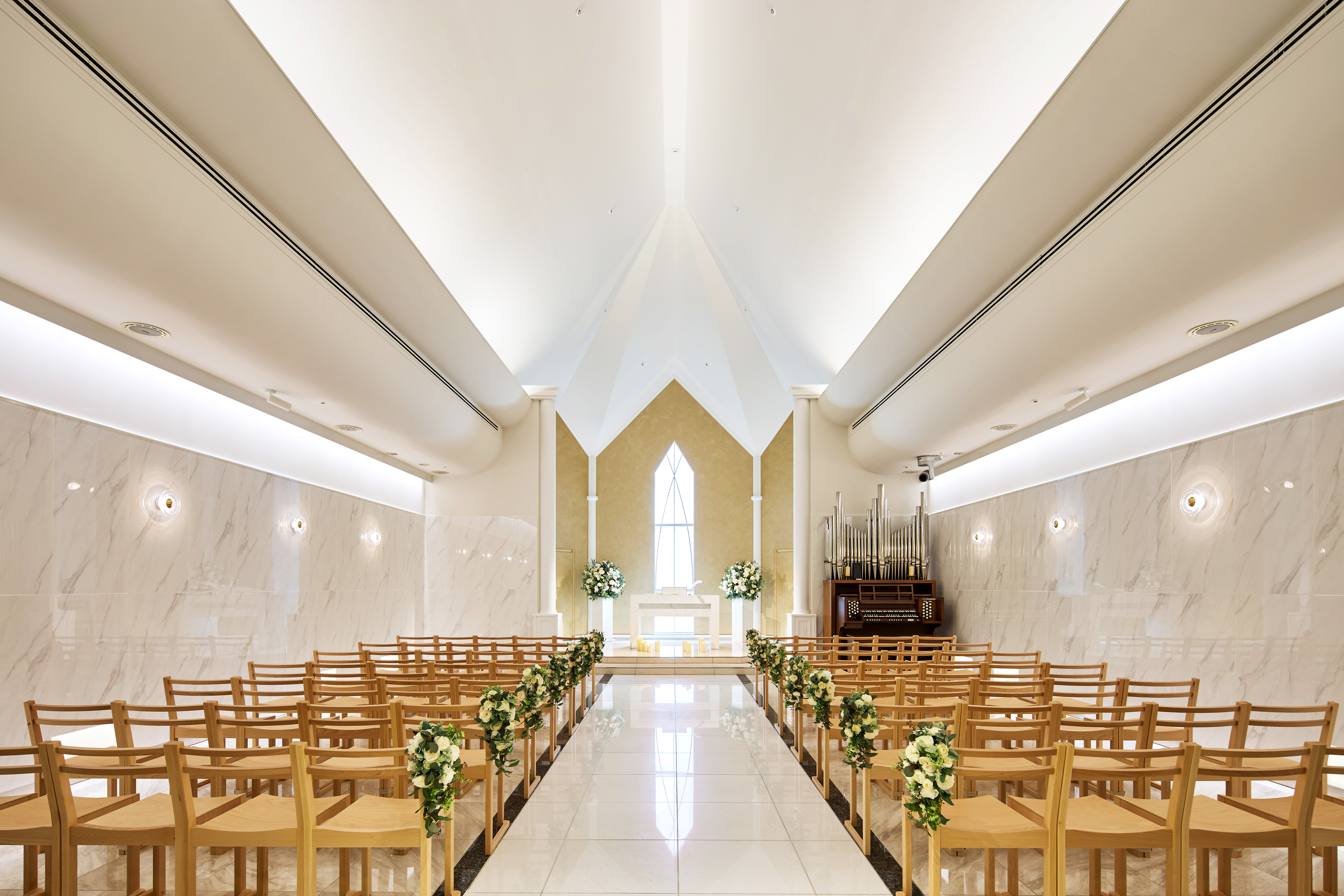 新横浜グレイスホテル チャペル・ガーデン リニューアル