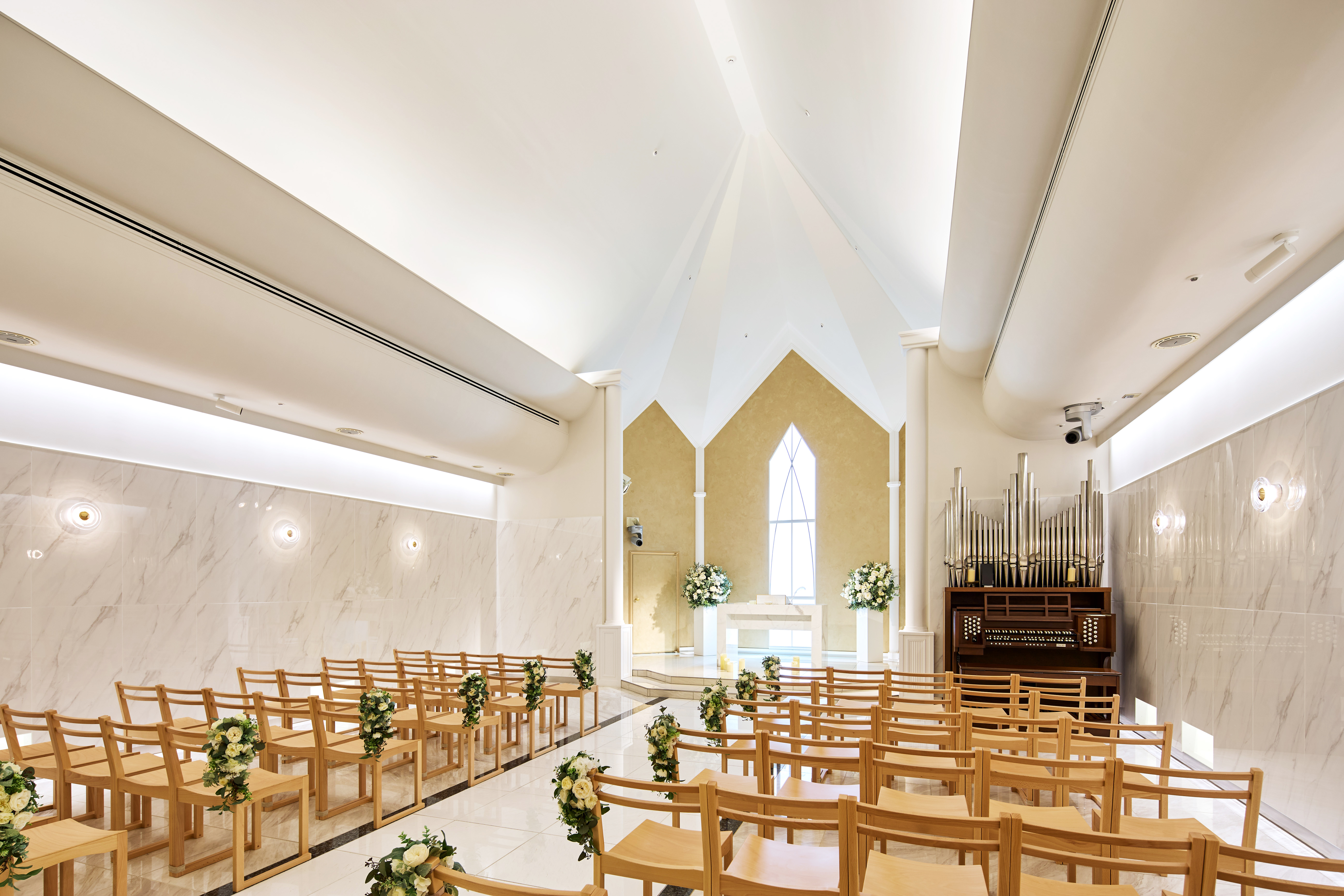 新横浜グレイスホテル チャペル・ガーデン リニューアル